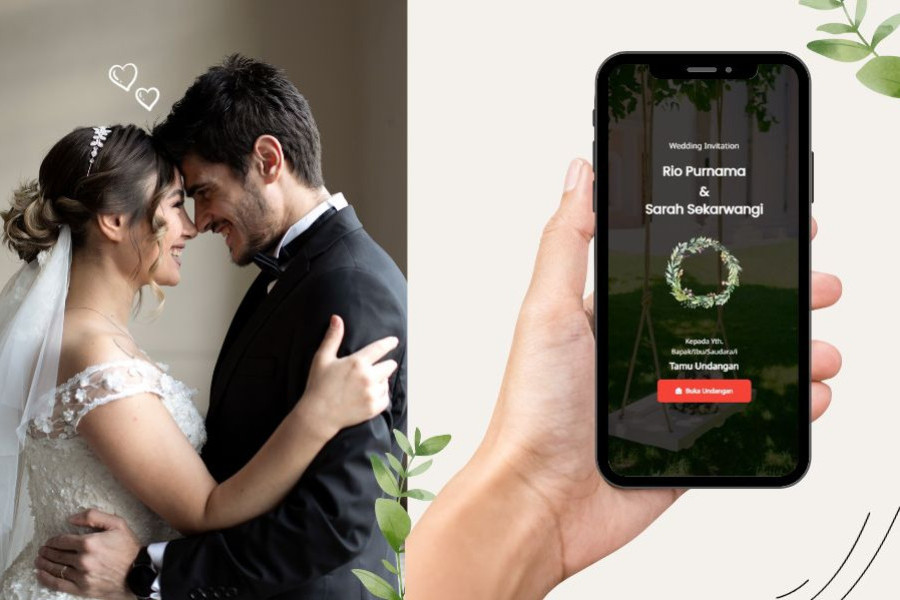 Undangan Digital Wedding Elegan